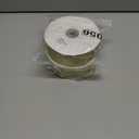 2 x 1.5 Inch Champagne Polyester Ribbon - 50 Yards Bulk Spool for Gift Wrapping, Wedding Decor, Bows, Crafts - Soft & Fray Resistant