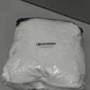 Premium Microfiber King Ruffled Bed Skirt, 24 Drop with Split Corners, Soft Wrinkle Free Bedskirt with Platform, Solid White Dust Ruffle for 78" x 80" Mattress