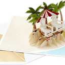 Hallmark Signature Paper Wonder Pop Up Anniversary Card (Beach)
