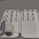 OXO Tot Travel Size Drying Rack with Bottle Brush- Gray