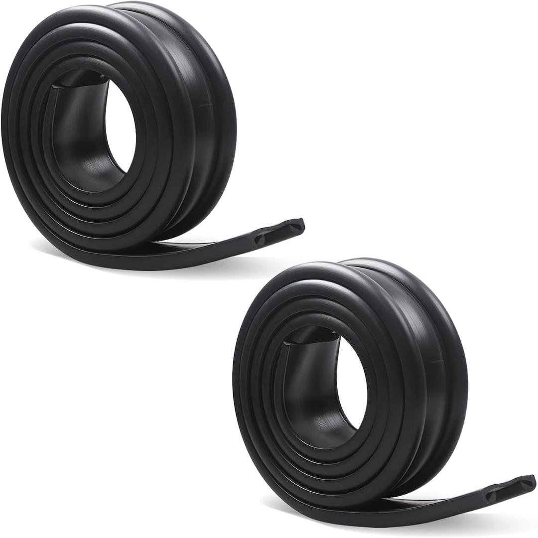 2 Pcs 2 inches Seal, for Fuel Tank Strap Isolator, Suitable for most semi-trailer trucks, Length 6 feet