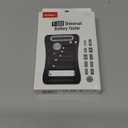 Tenergy T-333 Universal Battery Tester, LCD Display, Cell Checker, Multi-Purpose Small Battery Tester, for AA, AAA, C, D, 9V, CR123A, CR2, CRV3, 2CR5k CRP2, and Button Cell Batteries