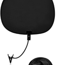 Amylove 1 Pcs Laptop Sun Shade, Laptop Visor for Working Outside with Flexible and Adjustable Clips Stand Shade Cover for Notebook Portable Computers Beach Chairs, Pets and Strollers (Black)