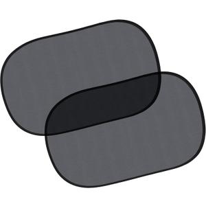 EcoNour Car Side Window Shades for Baby |2 Pack Side Window Sunshade for Kids | 18S Premium Static Cling |Automotive Sun Protection Baby from UV and Sun Glare |Car Accessories Large (21"x14")