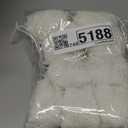 Pack of 12 Yarn Pom Poms for Hats 8CM-3INCH Party Supplies Handmade Detachable Art and Craft Fuzzy Pom Poms Decorative Accessories (White)