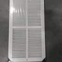 Repa Market White Air Vent Cover 22*12 inch" Inch (Outer Dimensions) - Steel Return Air Grilles - for Ceiling and Sidewall - HVAC - with Protection Screen (19.68" x 11.81" Inch)