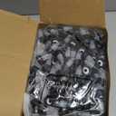 Irenare 100 Pcs 1 oz Squeeze Clear Sauce Bottles with Twist Cap Lids Empty Small Round Plastic Bottles for Oil, Liquids, Paint, Condiment Dispenser, Tattoo Ink, Hair Applicator, Crafts