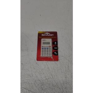 Sharp EL-244WB Business Calculator, White 2.125, 2.38 x 4.06 x 0.31 inches