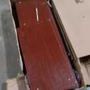 Freestanding Kitchen Sideboard Buffet Cabinet with Storage & LED Light, Wine Bar Cabinet for Liquor, Wine and Coffee Bar with Rack and Glass Holder for Home Living Room, Dining Room (Walnut Color) (47.24"D x 15.75"W x 35.43"H)