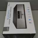 iLive Electronics Bluetooth Home Music System with CD Player, Built in Stereo Speakers, Includes Remote, Black (IHB340B)