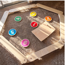 QUOKKA Complete Indoor Play Set with Wooden Balance Beam - Balance Board, Wooden Activity Discs - Safe and Creative Active Play for Kids