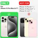 LOVE 3000 Designed for iPhone 15 Pro Max Case, Premium Silicone with [Soft Anti-Scratch Microfiber Lining] Shockproof Protective Phone Case for Men Women Girls 6.7", Matcha