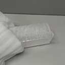 6 Pack Acrylic Brochure Holder Wall Mount 6 Pockets Brochure Holder Wall Mount Magazine Rack Clear Bookshelf Literature Storage Rack Pamphlet Display for Waiting, Living Room, Office Pamphlet Display