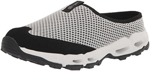 BASS OUTDOOR Women's Aqua MESH Slide Hiking Shoe, White, 6M