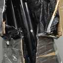 L Screen Baseball for Batting Cage | Baseball Pitching Net with Wheels-7 feet by 7 feet, 3.5 Inch by 3.5 Inch Cutout, Body Protector for Back Drive Lines Beisbol