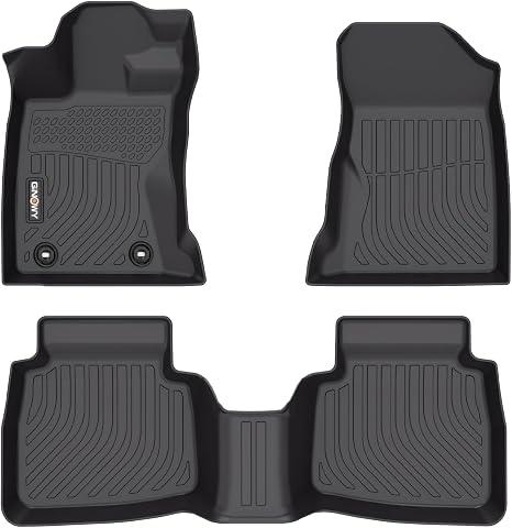 GINOWY-Floor Mats for Subaru Outback 2026, TPE All Weather Protection Car Mats Outback Custom Fit Floor Liners, Non-Slip Car Mat Accessories Black