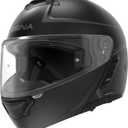 Sena Impulse DOT Flip Up Modular Bluetooth Helmet w/Sound by Harman Kardon Dual Visor Helmet with Integrated Mesh Intercom System / MP3 / Voice Dial (Matte Black, Medium) (Black, M)
