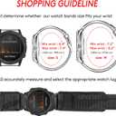 Compatible With Garmin, Watch Band, Camouflage Super Rugged Nylon Sports Strap With Woven Loop Design, For fnix/Forerunner/Vivoactive/Approach/MARQ/quatix/D2 Series Tough Replacement Band For Men