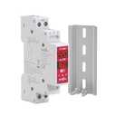 TONGOU Smart Switch,WiFi 2P 18mm 16A AC100-240V DIN Rail Switch Supports Complete Circuit Disconnect for Safety,Smart Home Timer and Remote Control via Smart Life/Tuya,Energy Monitoring,FCC Certified