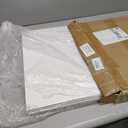 Hoolerry 3 Sets Wood Shelf Covers for Wire Shelving Removable Closet with 18 Grain Stickers Wire Rack Covers for Pantry Home and Kitchen Organization(30 x 16 Inch,White)