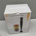 Toastmaster Immersion Hand Blender Mixer Black