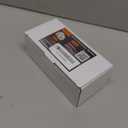 BESTTEN Keyed Entry Door Knob with Lock, Heavy Duty Interior and Exterior Door Lock, Standard Ball, Satin Nickel