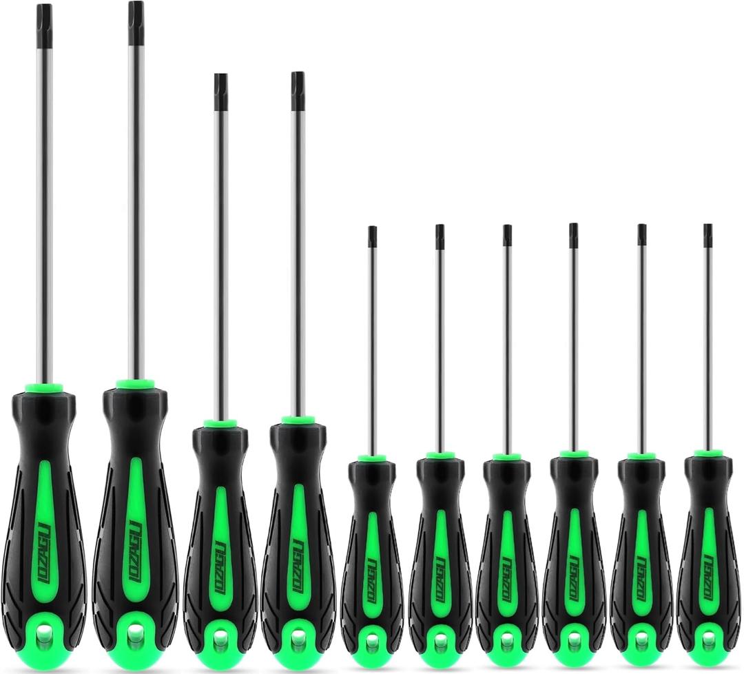 10-Piece Metric Hex Screwdriver Set, Metric(0.9mm-6mm) Hex Allen Wrench Screwdriver Set, Perfect for RC Cars, Quadcopters and Helicopter Car Models