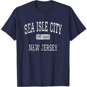 Sea Isle City New Jersey NJ Vintage T-Shirt, XXL