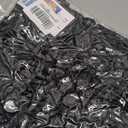 110pcs Black Balloon 12 inch, Black Latex Balloons for Birthday Party Baby Shower Wedding(with 2 Ribbons).