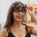 Face Shadow Polarized Sunglasses Fit Over Glasses, Sunglasses for Women to Go Over Glasses UV Protection Lightweight