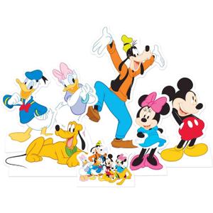 Star Cutouts Ltd TT015 Mickey Mouse and Friends Table Top Pack Perfect for Parties, Weddings and Events, Multi Colour