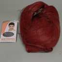 39 Inches Long Red Anime Costume Wig  High Temperature Heat Resistant Silk Fiber  Natural Looking Costume Wig for Halloween Party, Cosplay (Red, Adult Size)