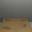 Semiocthome White Nightstand, Mid Century Modern Night Stand with 2 Wave Fluted Panel Drawers, Bedside Table with Gold Metal Legs, Bedroom Set Wide Tabletop Bed Side Table, End Tables for Living Room (White)