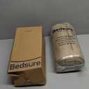 Bedsure GentleSoft Fleece Blanket Twin Size Camel - 300GSM Lightweight Plush Fuzzy Cozy Soft Warm Blanket for Bed, Sofa, Couch, Travel, Camping, 60x80 inches