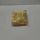 SKAYS Women's Square Neck Floral Dress Puff Sleeve Autumn Casual Ruffle Long Dress (Yellow) M