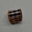 Reliant Ribbon 93974W-982-10D Boo Embroidered Buffalo Dupioni Check Wired Edge Ribbon, 4 Inch X 5 Yards, White/Black