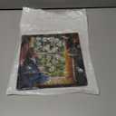 3dRose LLC 8 x 8 x 0.25 Inches Mouse Pad, Girl Staring from Bright Window with Hydrangia Flowers Outside (mp_44370_1)