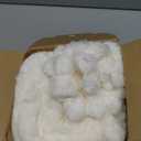 Bedsure GentleSoft White Throw Blanket for Couch - Mothers Gifts Day Birthday Gifts for Women Mom Her, Soft Cozy Fleece Throw Blanket for Girl, Room Home Bedroom Spring Decor, Off White, 50x60 Inches