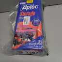 Ziploc Gallon Food Storage Bags, Stand-Up Bottom, Easy to Fill, 81 Count