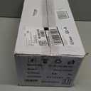 Modern LED Ceiling Lights for Bedroom 26" Dimmable Square Ceiling Lights for Living Room with Remote Control Black Bedroom Light Fixture for Kitchen,Bathroom,Balcony (Black 4 Rings)