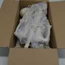 38 Inches Halloween Mermaid Skeleton, 2 Pcs Halloween Skeleton Mermaid with Posable Movable Jonints and SoftTail for Halloween Decoration Decor Spooky Scene Party Favors, White, MRYSKE-01