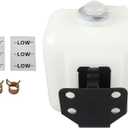 Overflow Coolant Bottle Replacement for Kubota with Bracket Coolant Reservoir