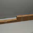 Ivilon Window Treatment Curtain Rod - Square Finials, 1 1/8 in Rod, 48 to 86 Inch, Antique Black