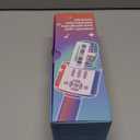 Amazmic Kids Karaoke Microphone Machine Toy Bluetooth Microphone Portable Wireless Karaoke Machine Handheld with LED Lights, Gift for Children Adults Birthday Party, Home KTV(Purple)