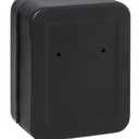 Decaller 20 Key Storage Lock Box with Code, Wall Mount Metal Security Key Cabinet with Combination Lock, 7.87" x 6.30" x 2.95", Black