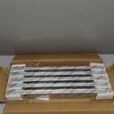 OCG Soft Close Drawer Slides 22 Inch (5 Pairs), Full Extension Ball Bearing Side Mount Drawer Slides for Cabinets with Face Frame, with Rear Mounting Brackets