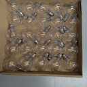 Meconard G40 1.57 Inch Led Replacement Light Bulbs, E12 Screw Base Shatterproof LED Small Globe Light Bulbs for Outdoor String Lights, 1Watt Equvalent to 5 Watt Incandescent Bulbs, Warm White, 25Pack