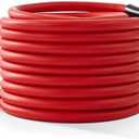 Garden Hose 50 ft x 5/8” Hot/Cold Water Hose,-50°F to 190°F,Burst 600Psi Flexible & Lightweight Upgraded Rubber Hoses,3/4” Solid Fittings for All-weather Outdoor Lawn & Garden