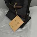 SMRITI Insulated Canvas Lunch Bag for Women/Men-9.6 L Reusable Leakproof Lunch Tote Bag for Work Picnic Beach - Fashion Lunchbox for Men and Women with Shoulder Strap(Dark Grey)