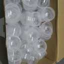 Sosation 150 Pcs 2 Inch Gumball Vending Machine Capsules Empty Round Plastic Containers for Prizes Party Favors (Minimalist Color)